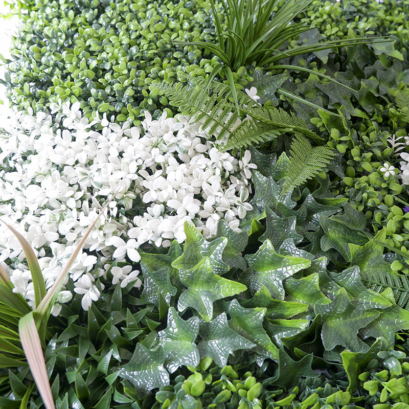 Plant Panels Artificial Grass Walls 40mm Faux Decoration Outdoor