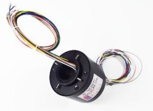 Wholesale 12 Channel Electric Rotary Joint Through Bore 38.1mm Transmitting 20Amp Current from china suppliers