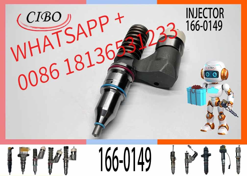 C10 C12 Fuel Injector Assy 166-0149 10R-0961 212-3469 203-3464 317-5279 350-7555 for Excavator