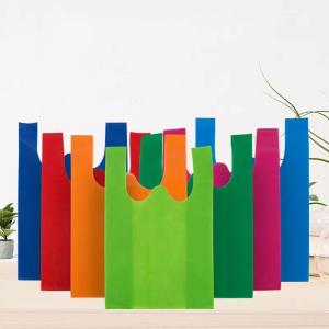 Wholesale Reusable Die Cut Non Woven Bags Eco Friendly Customized Color from china suppliers