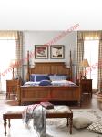 Louis-Philippe de France Style King Bed with Wardrobe in Bedroom Furniture sets