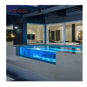 Wholesale 12Mm 15Mm Clear Acrylic Swimming Pool Fence For Hotel Villa House Backyard Customized from china suppliers