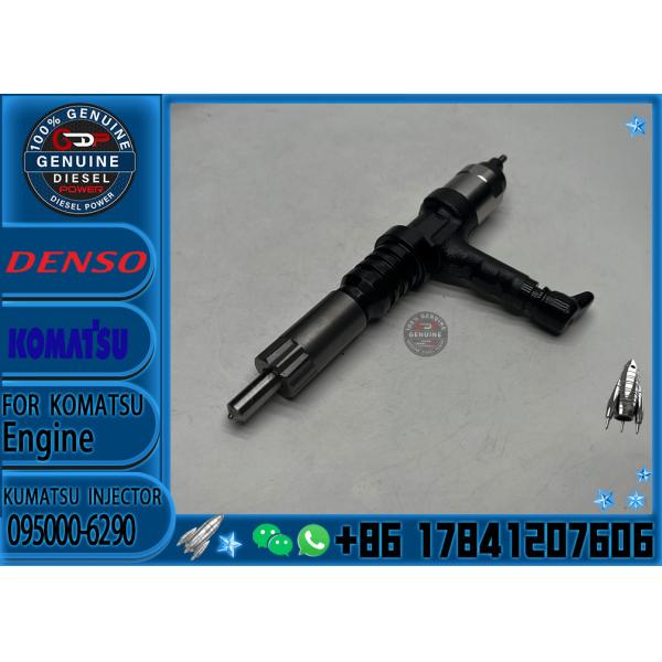 Diesel Common Rail Fuel Injector 095000-6290 6245-11-3100 For Komatsu 6D170 Engine