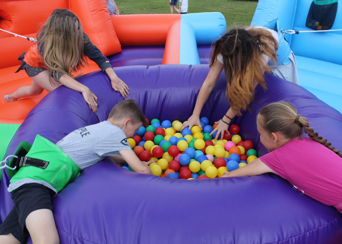 Safety Portable Inflatable Hungry Hippo board game For Kid Playground