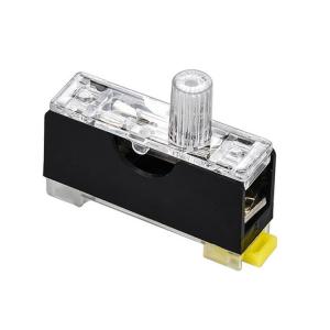 Wholesale 10A 35mm Din Rail Mount Fuse Holder 3AG With LED Indicator Light from china suppliers