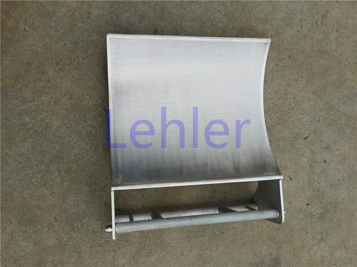 Curved Double Sieve Bend Screen High - Precision Slot Opening ISO Certification