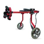 Two Wheel Red Puppy Pet Dog Wheelchair XS S M L wear resistant