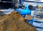 Stainless Steel Animal Manure Rotary Drum Dewatering Machine For Maximum