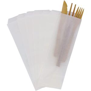 Wholesale Food Grade Transparent Glassine Paper Bags For Tableware from china suppliers