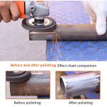 Flexible 45p Flap discs MPA EN12413 stainless steel abrasive grinding wheel