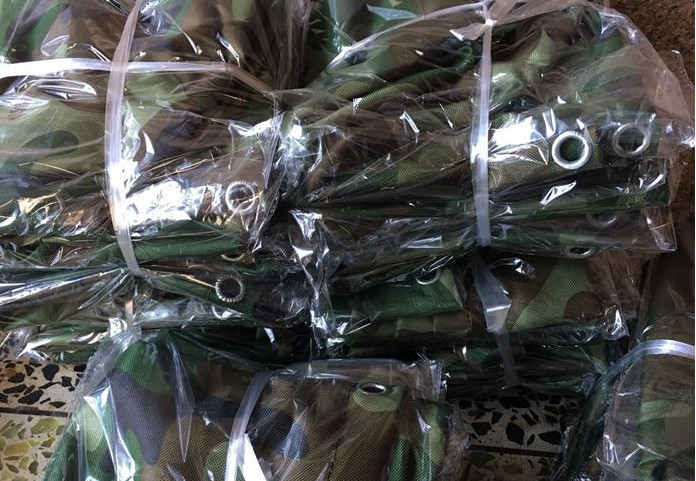 600D Oxford Waterproof Equipment Covers / Camouflage Machine Cover Outdoor Equipment Covers