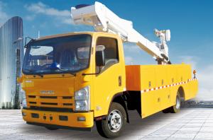Wholesale 25M Insulated arm mobile truck live work vehicle used for uninterruptible power supply repair municipal power plant from china suppliers