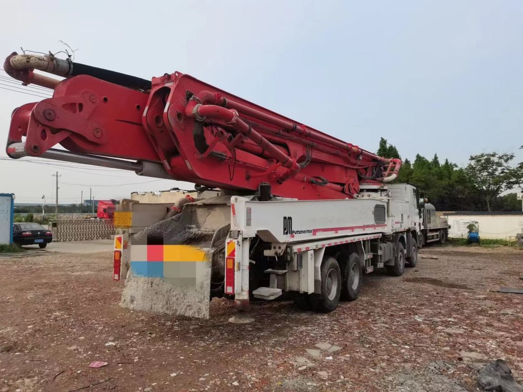2012 Putzmeister Used Concrete Pump Truck 56m Truck Mounted Pump Mercedes Benz Machine Equipment Construction Machine