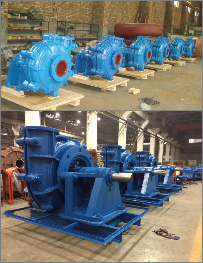200ZJ Horizontal ZJ Slurry Pump Portable Transfer Pump Strong Wear Resistance