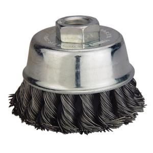Wholesale Stable Knotted Wire Cup Brush , Stainless Steel Wire Brush For Grinder from china suppliers