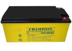 Wholesale China Champion Solar GEL Battery 12V200AH NP200-12-G Sealed Lead Acid Solar Battery, Deep Cycle Solar Battery from china suppliers