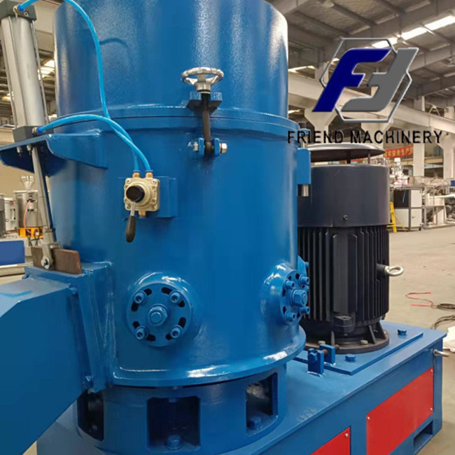 800kg/H Waste Plastic Recycling Agglomerator Plastic Crusher Machine