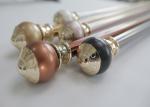6.7m Simple Style 0.45mm Wrought Iron Double Curtain Rods