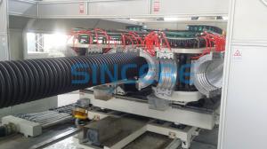 Wholesale HDPE Corrugated Tube Extrusion Line Drainage CPVC Pipe Making Machine from china suppliers