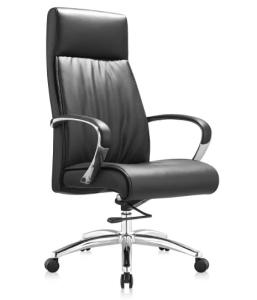 Wholesale High Back Pu Leather Ergonomic Adjustable Swivel Office Chair from china suppliers