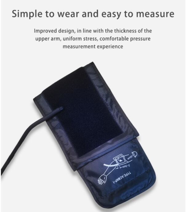 CE ISO13485 Digital Blood Pressure Machine 35cm Wrist Circle BP Cuff Monitor