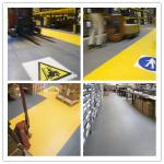 Anti Slip PVC Garage Floor Mat 498*498mm PVC Tile Garage Flooring