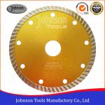 125 Mm Sintered Turbo Hot Press Diamond Cutting Blades For Tiles GB Standard