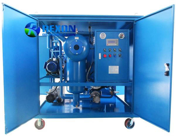 Double Stage High Vacuum Transformer Oil Filtration Machine ZYD-50(3000Liters