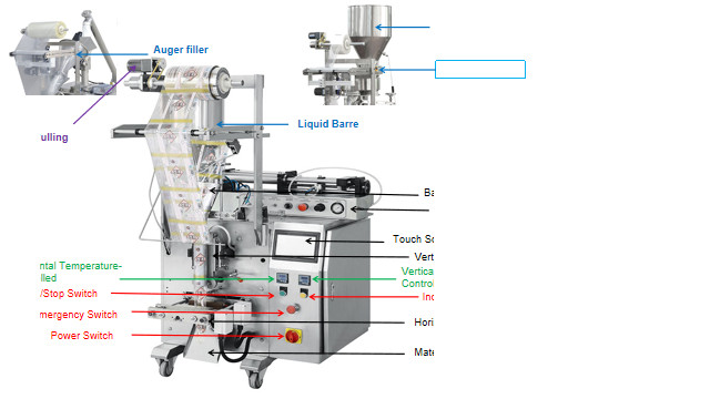 Automatic Multihead FillingAutomatic Liquid popsicle packing machine,popsicle ice lolly packing machine