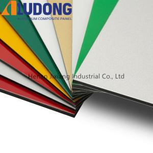 Wholesale Advertising Fascia 1250mm 1500mm PE Aluminum Composite Panel from china suppliers