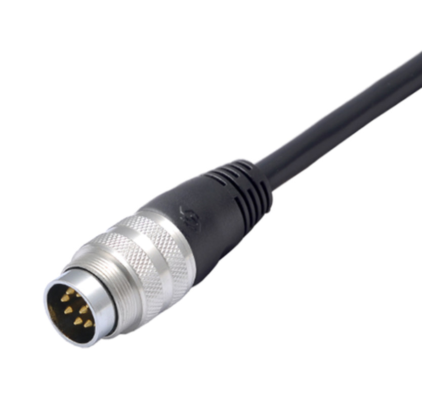 5Pin 8pin waterproof AISG IP67 soldering crimp press type connector