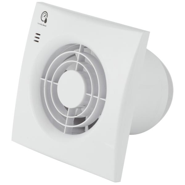 Wall Mount 6 Inch Customizable Shutter Bathroom Extractor Fan for HVAC and