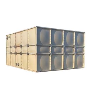 Wholesale Sectional Frp Modular Tank Grp Smc Water Tank Fiberglass 10000 Liter Water Reservoir Storage Tank For Rainwater from china suppliers