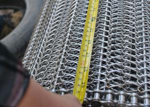 Wholesale Food Grade 304 Stainless Steel Spiral Mesh Belt 4m Width from china suppliers