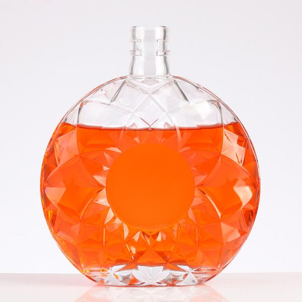 500ml 700ml 750ml Custom Glass Bottles for Alcoholic Beverages of Empty Whisky