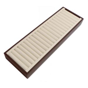 Wholesale Chocolate Beige Jewelry Storage Trays 21 Bangles Big Display Tray Flexible Combination from china suppliers