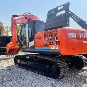 Wholesale Zx200-3 20T Used Hitachi Excavators Heavy Machinery Digger Earthmoving from china suppliers
