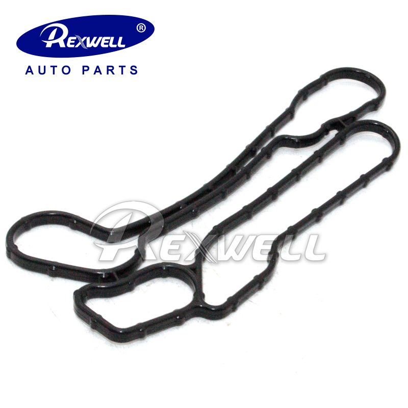 car engine oil filter housing gasket cooler seal For Chevrolet Opel 25199750