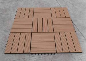 Wholesale Wood Plastic Composite Portable Anti-slipping DIY Decking Tile from china suppliers
