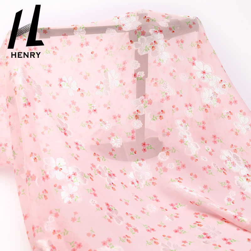 Light Weight Mesh Soft Tulle Fabric Digital Floral Chiffon