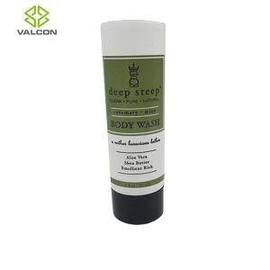 Wholesale 1 Oz Shampoo Plastic Lotion Tubes Black Cap Bottom Sealed Offset Printing Logo from china suppliers