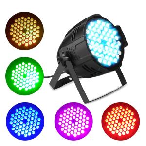 Wholesale Fashion Show LED Par 54 3w RGBW Par 64 LED Stage Lights 8CH Channels from china suppliers