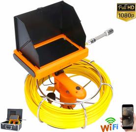 Wholesale 7inch Sewer Line Drain Pipe Inspection Camera 20m DVR 360 Degree from china suppliers