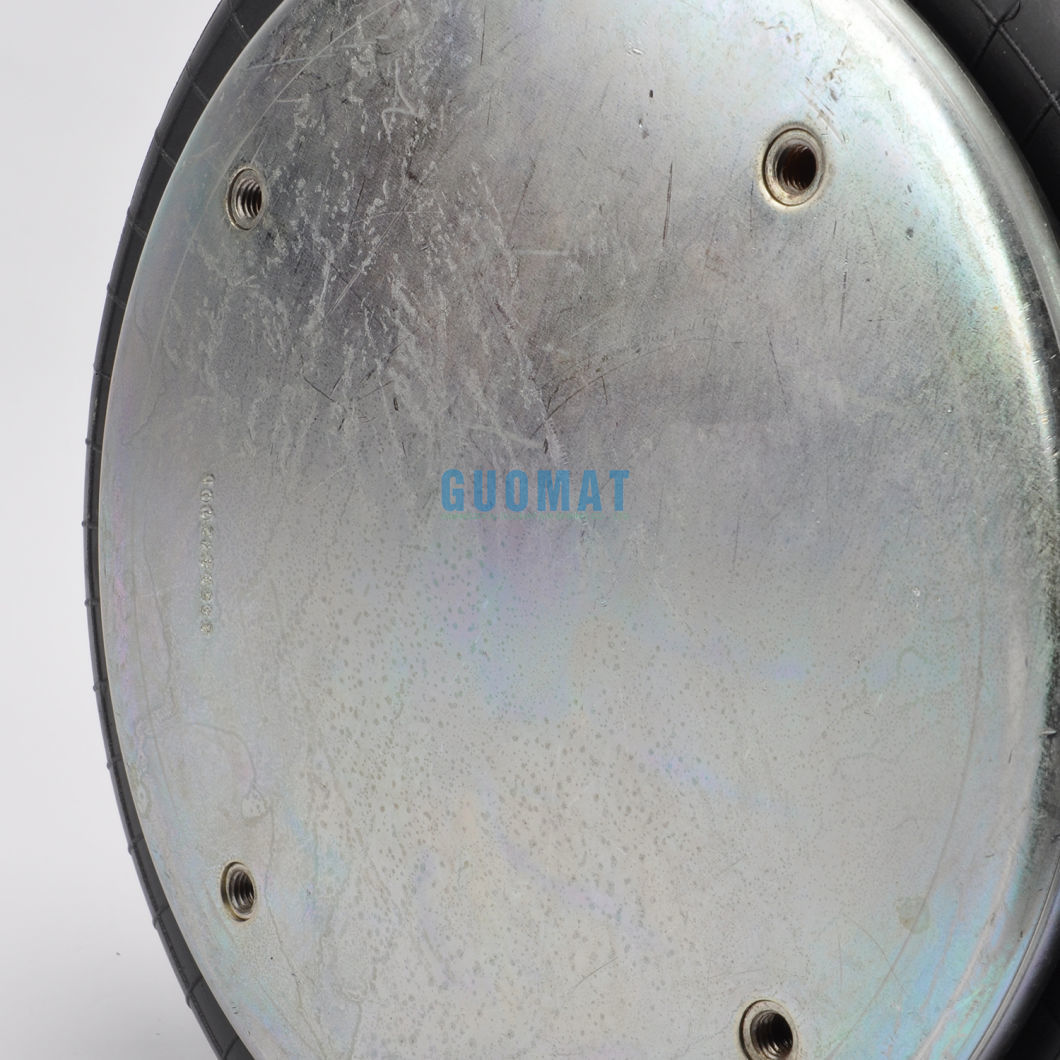 Triple Convoluted Air Bag Guomat No. 3b7386 Bellow No. 3b383 Industrial Air Spring 4X3/8-16unc Screw