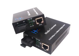 Wholesale Gigabit Media Converter, single-mode SC fiber, 1000Base-LX to 10/100/1000Base-Tx from china suppliers