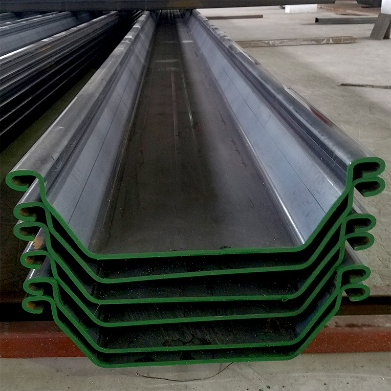 Larsen U Z Type Hot Rolled Steel Sheet Pile SY295 S355 SY390 DIN GB JIS Standard