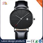 PU Leather Fashion Men Wrist Watch Quartz Watch PU Strap Circular Dial Fashion