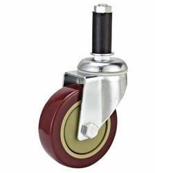 Wholesale 04-Medium duty caster Screw rubber sleeve PVC caster from china suppliers