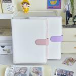pu leather card book Star follower card postcard photo storage book card storage
