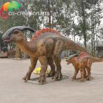 Ce Certified Animatronic Dinosaur Ride Velociraptor Ride 4m Length